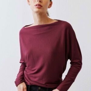 The Day to Day Ribbed Dolman Top